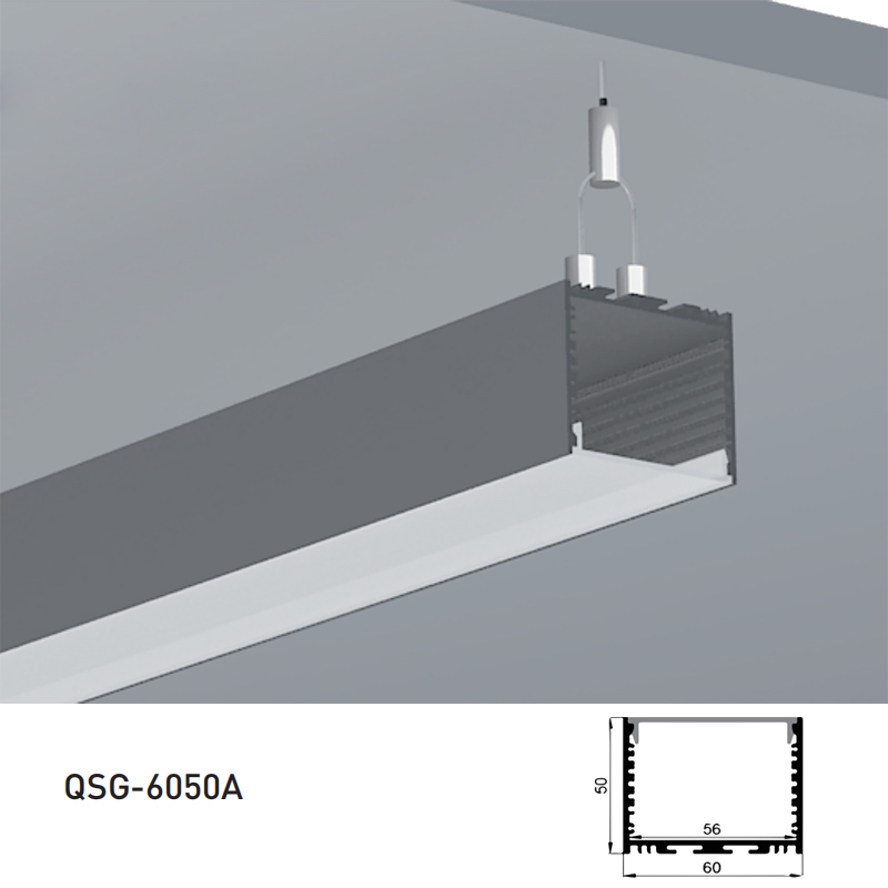 Hanging LED Strip Light Channel - Inner Width 56mm(2.2inch)